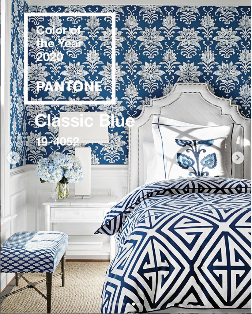 Pantone Colour of the Year 2020: Classic Guest Room
