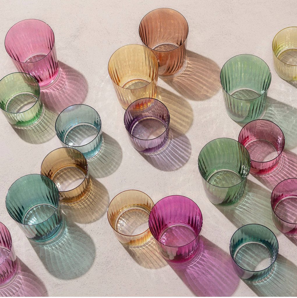 Colourful Glassware