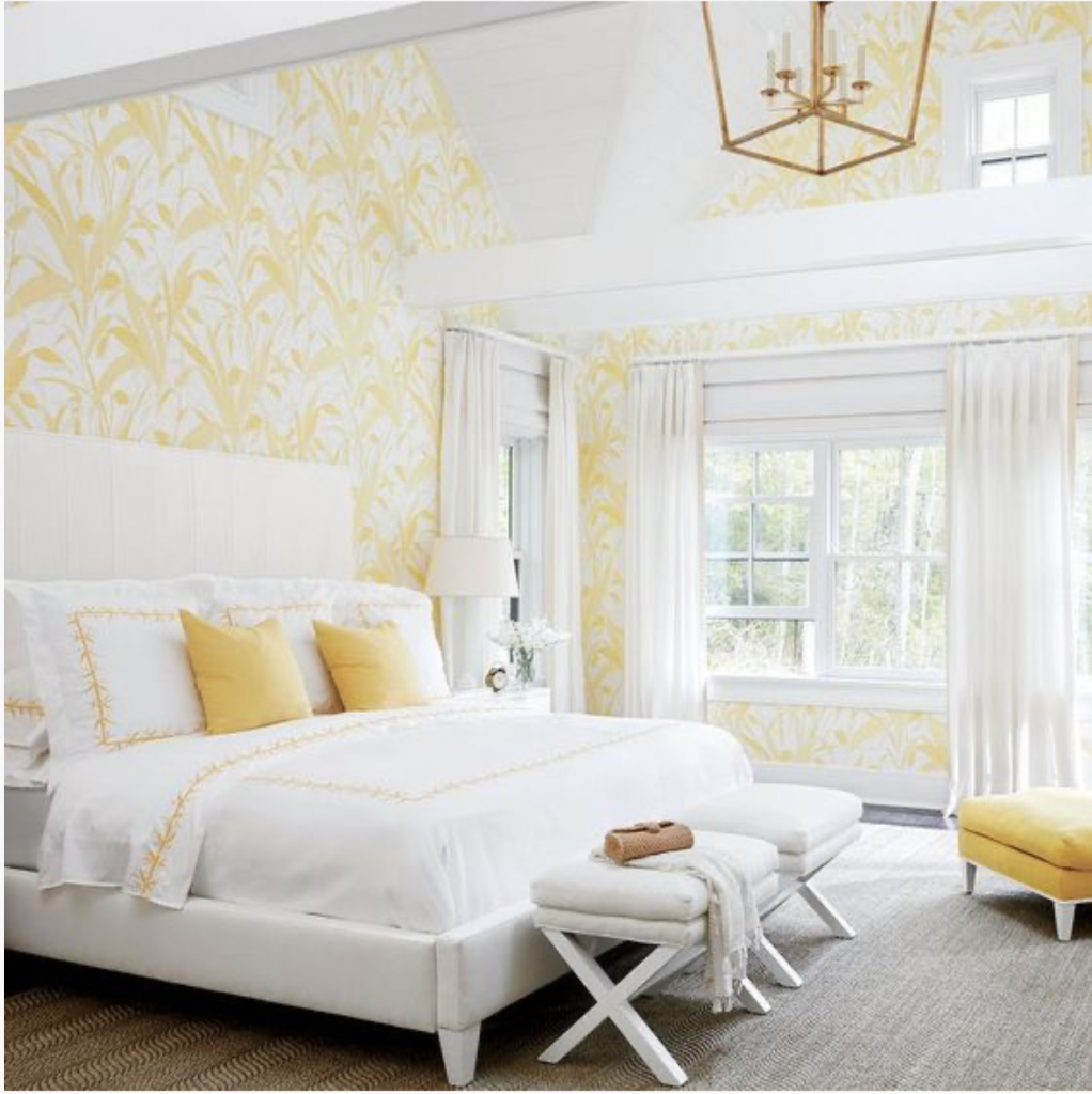 Monochromatic Bedrooms: Yellow