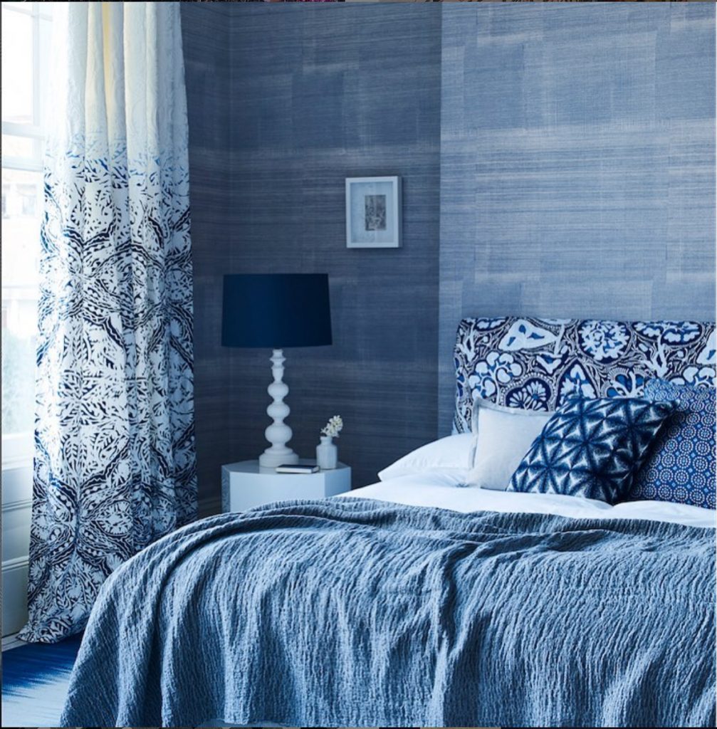 Monochromatic Bedrooms: Blue 1