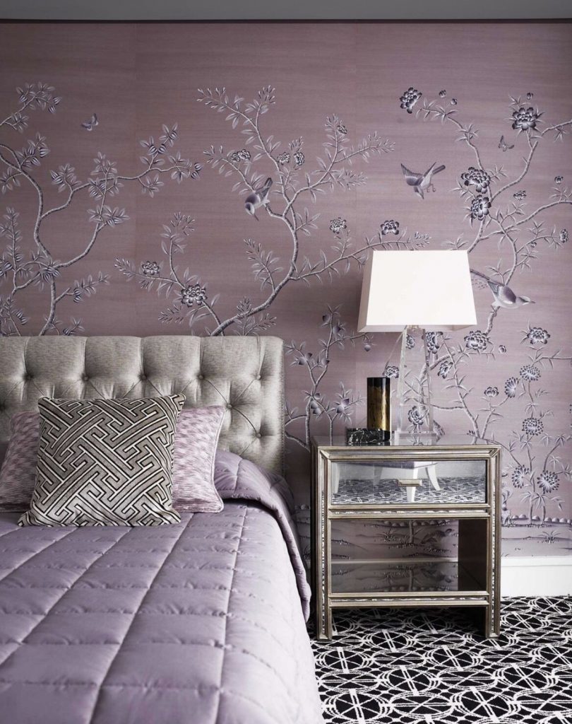 Monochromatic Bedrooms: Lilac