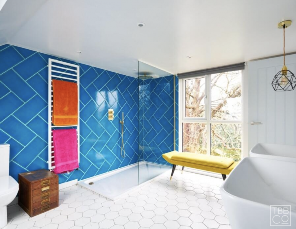Bold Bathroom Tiles