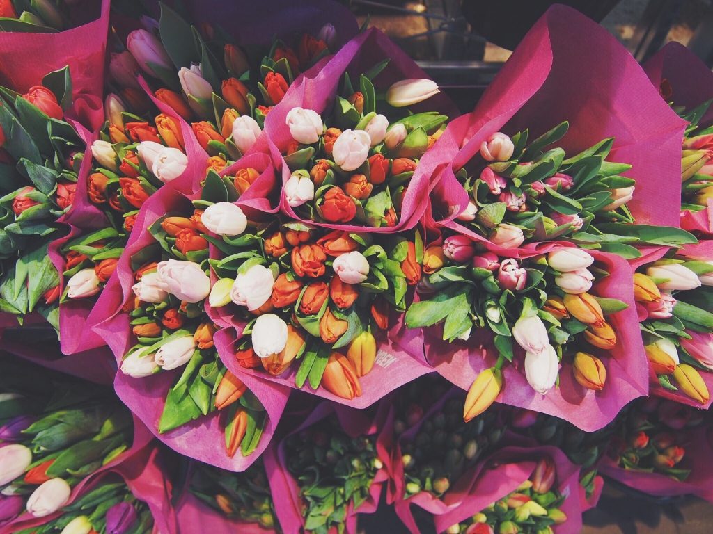 Bouquets of Tulips