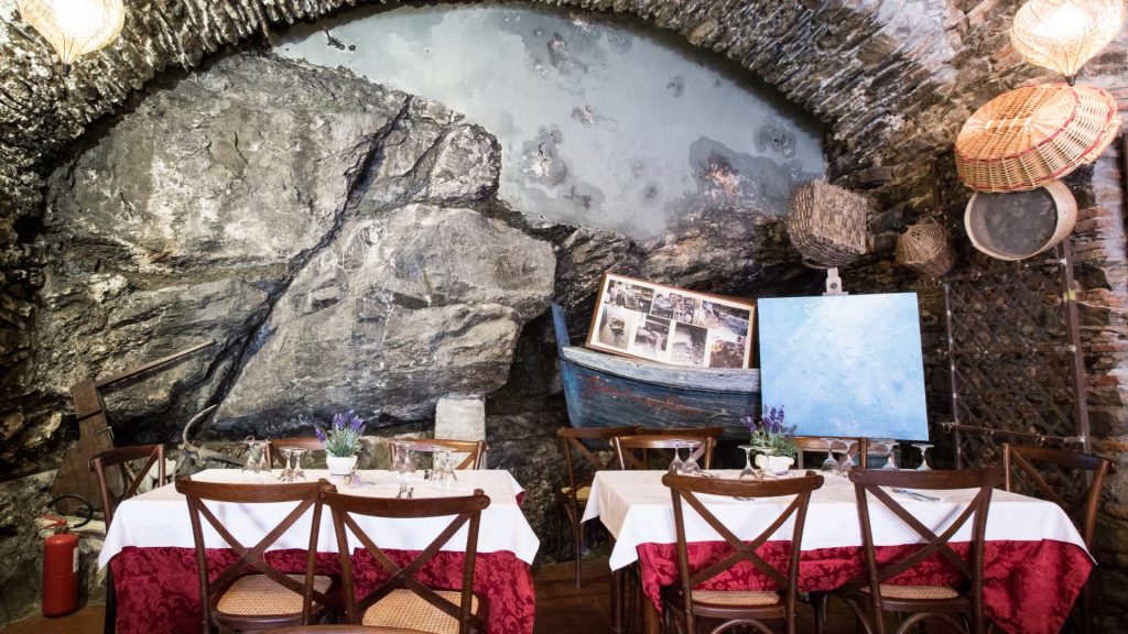 Ristorante Gambero Rosso, Italy.