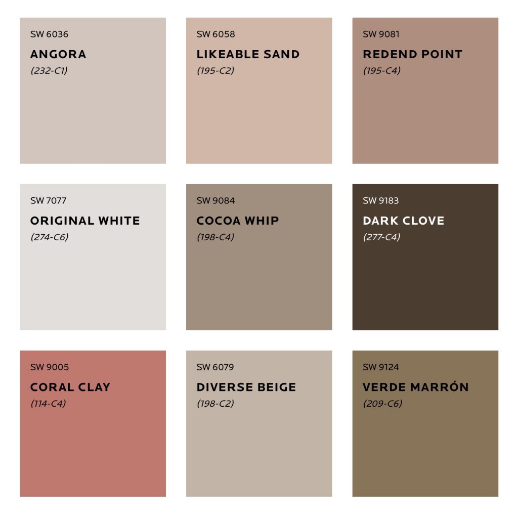 Heart Colour Palette