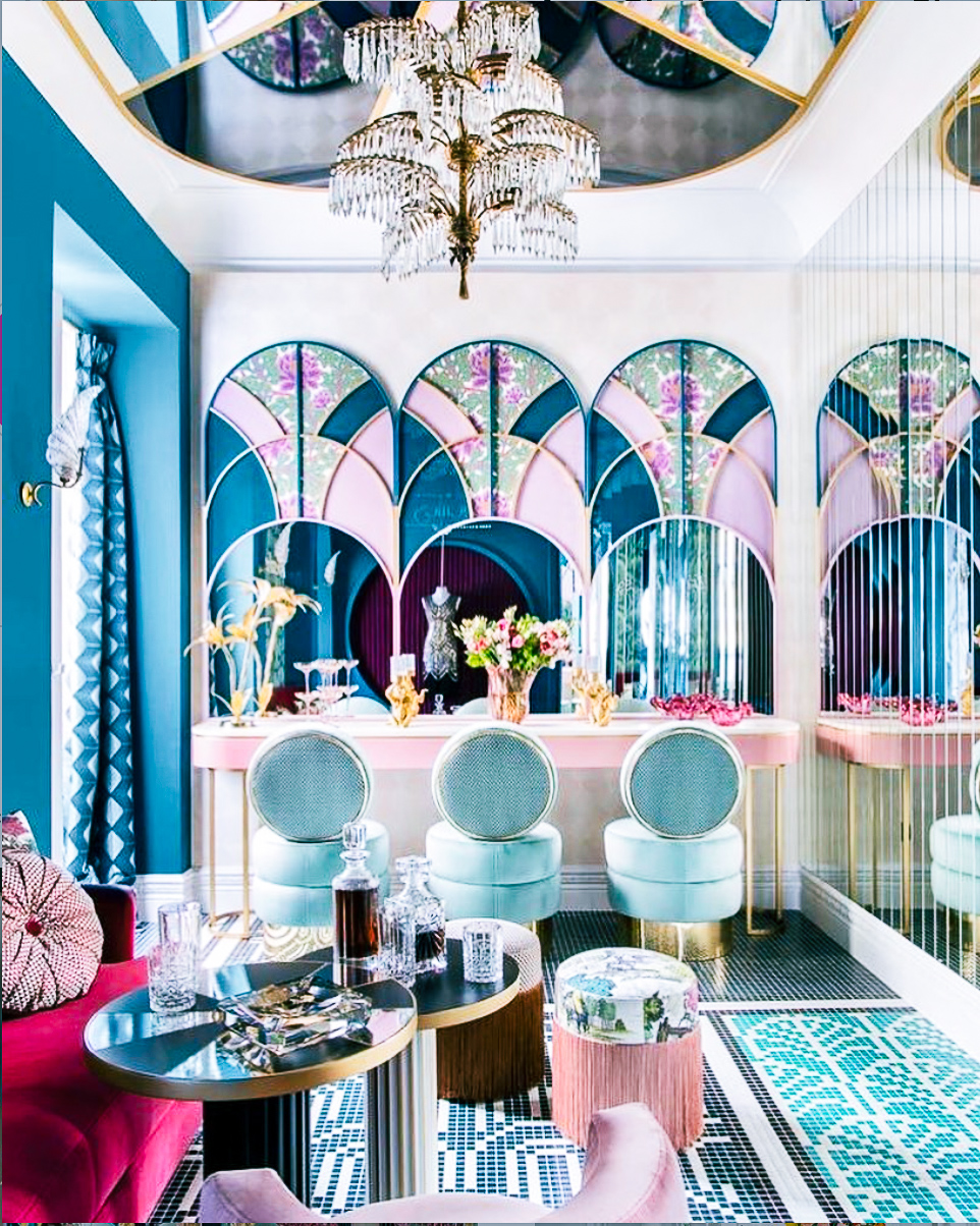 Restaurant lounge ideas – Bishop Design gives an art deco taste to Caramel  London | Restaurant Interior Design